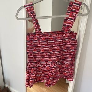 Loft Pink Sleeveless Top